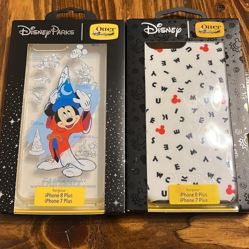 NWT 2 Disney Mickey Mouse Otterbox Symmetry I Phone 8 plus/7 plus case